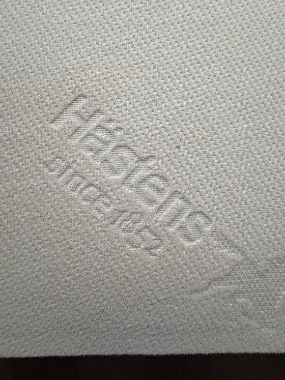 Letti boxspring Hästens in struttura di tubi per ponteggi – Letti matrimoniali, Altro (photo 2 of 5)