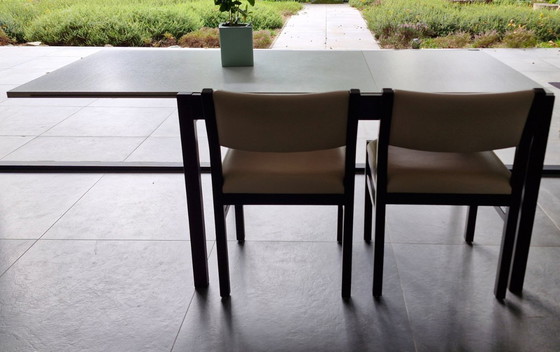 Image 1 of Mesa de comedor Pastoe mid century, cuatro sillas, mesa de centro