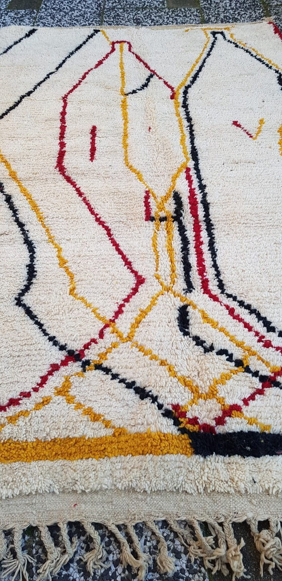 Image 1 of Handgeknoopt Berber kleed wol 255x162cm