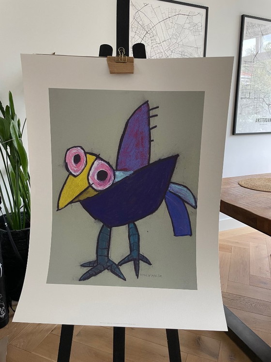 Image 1 of Petrus De Man, El pájaro 2011, copyright P. De Man 2010 Bélgica