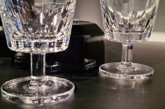 Image 1 of 6 verres à vin Peill & Putzler, modèle KORFU, design Horst Tüselmann.