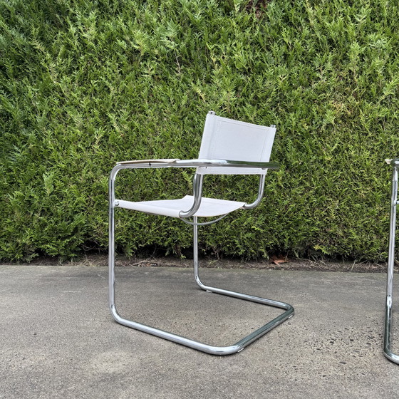 Image 1 of Vintage chrome buisframestoelen