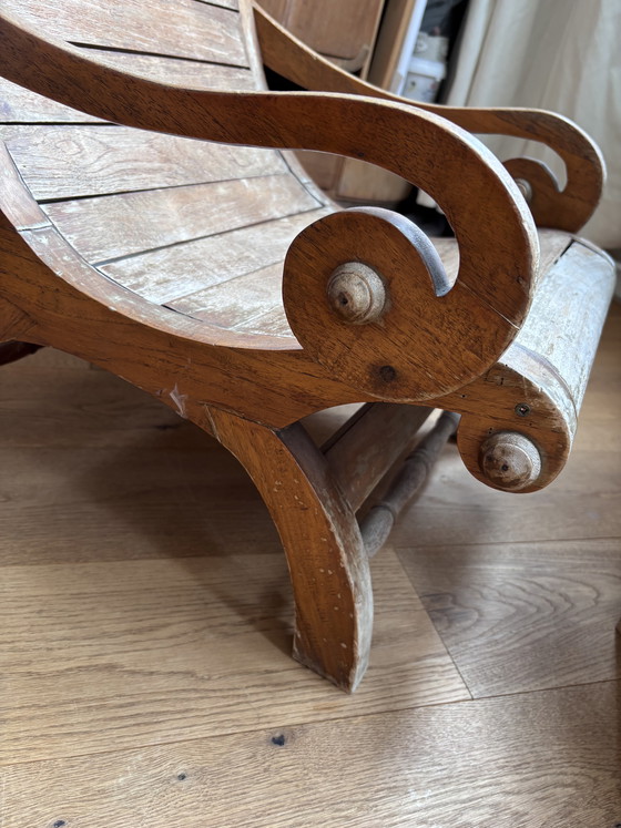 Image 1 of Sedia per bambini in legno di teak