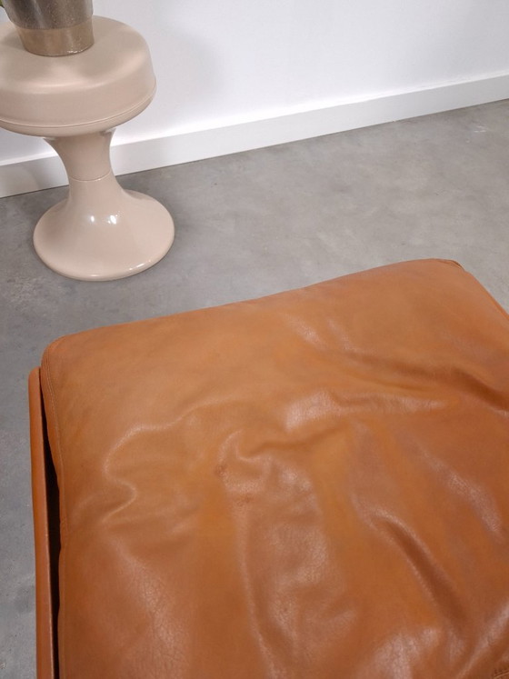 Poltrona Vintage COR Swing con pouf, Reinhold Adolf, Pelle Cognac – Poltrone (photo 22 of 22)