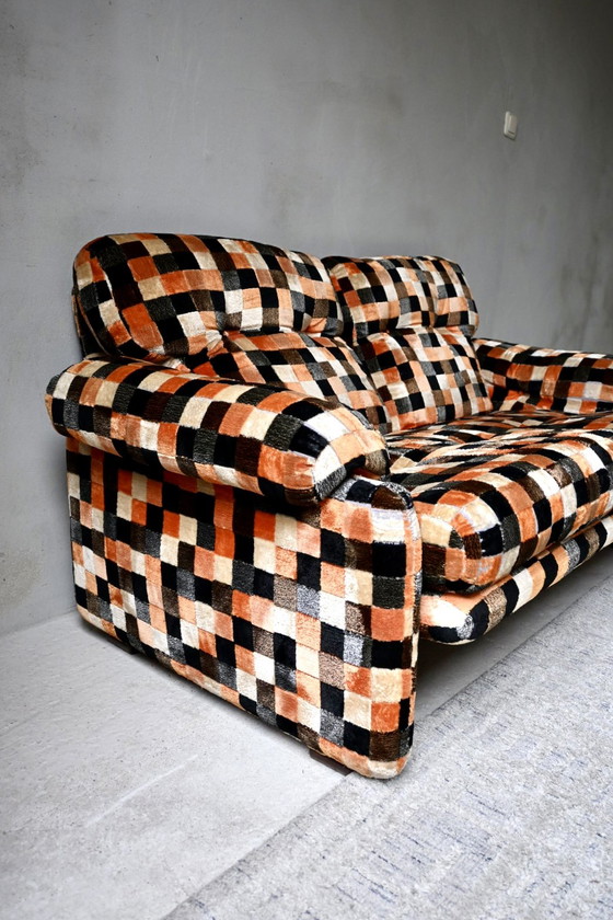 Divano vintage B&B Italia 'Coronado' Afra e Tobia Scarpa. – Divani 2 posti, Velvet (photo 4 of 15)