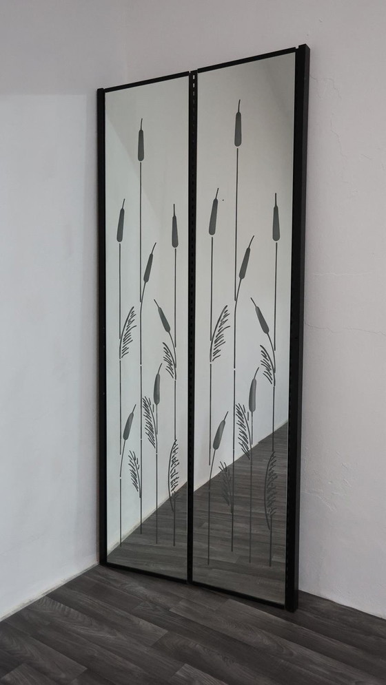 Image 1 of Specchio Retroilluminato Da Parete Design Anni ‘80 Modernariato