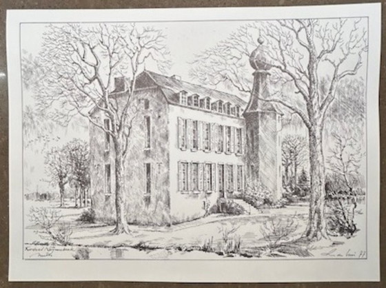 Image 1 of Kastelen in Limburg - Pentekeningen van Ru de Vries