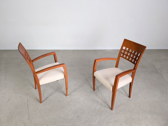 Image 1 of Juego de 2 sillas originales WK Wohnen, sillas de comedor, muebles de diseño