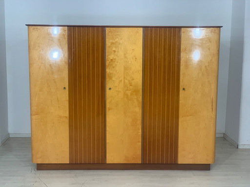 Armoire des années 60 Armoire en bois Armoire à linge vintage