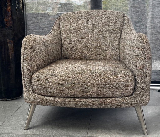 2x Natuzzi Platea fauteuil
