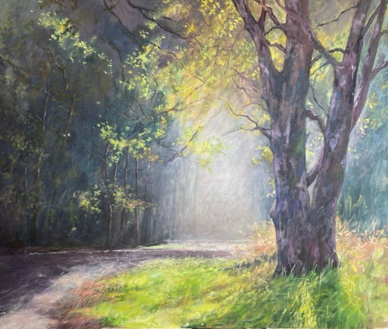 Oil painting "The Old Oak" – Paintings & Drawings, Mdf (photo 5 of 5)
