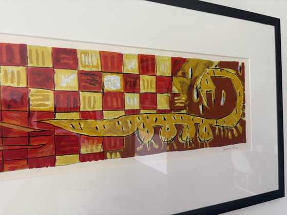 Gesigneerde zeefdruk Quraish, 2001, handgenummerd – Litho's & Zeefdrukken, Other (photo 3 of 7)