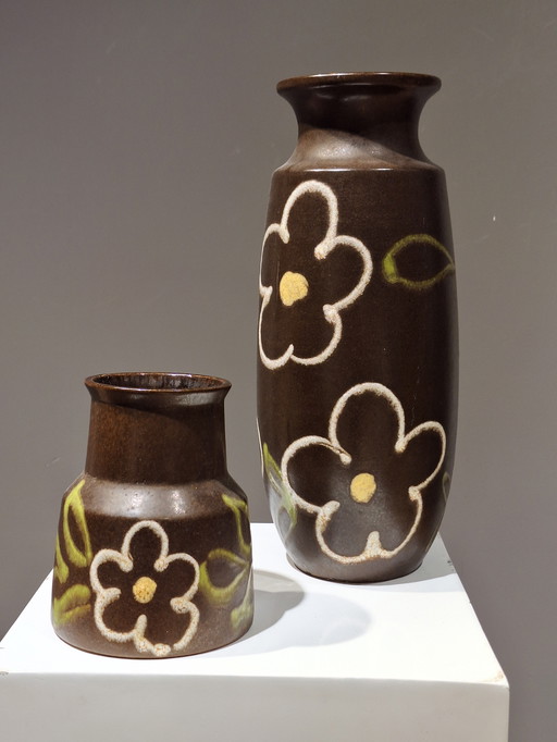 Vintage West Germany Vases 1970s