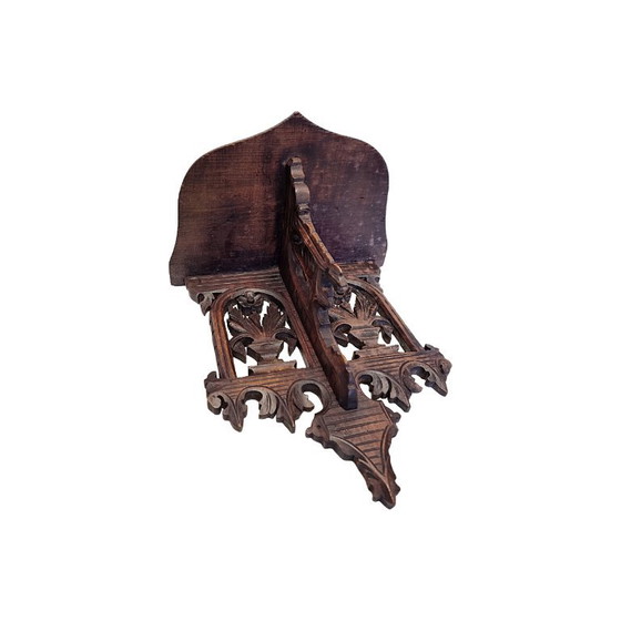 Antiek Duitse wandconsole met snijwerk, eind 19e eeuw – Wanddecoratie, Wood (photo 4 of 5)