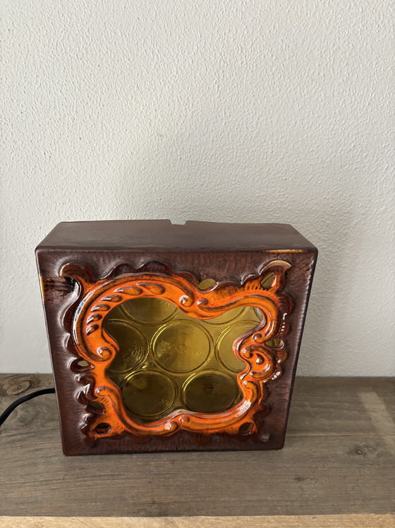 Image 1 of Rara lampada da parete vintage Pan Leuchten Fat Lava, anni '60