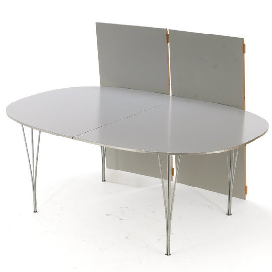 Image 1 of Super Ellipse Table, Piet Hein & Bruno Mathsson, Fritz Hansen edition, 1960s