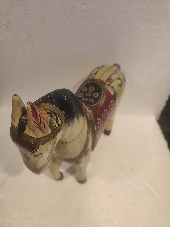 Image 1 of Antico cavallo indiano da sposa Ghodi, anni '30