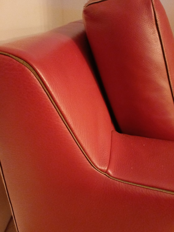 Image 1 of 2 poltrone in pelle di Novastyl