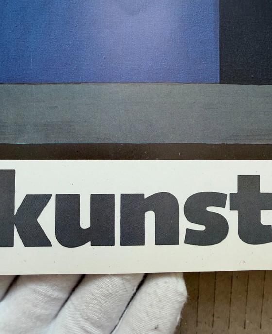 Otto Herbert Hajek (1927-2005), Bundeskunsthalle Bonn, tentoonstellingsposter, jaren 80 – Paper (photo 4 of 11)