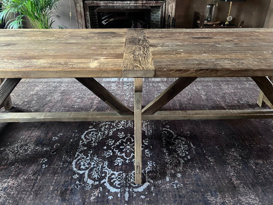Image 1 of Solid elm dining table