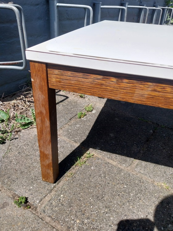 Image 1 of 1x 't spectrum martin visser 1960's wenge salontafel 60 x 60 x 36cm 