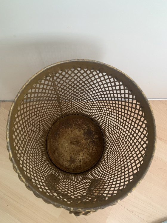 Image 1 of Regenschirmständer Schirmständer Papierkorb Umbrella stand rack paper basket im Hollywood Regency Style Li Puma Firenze Italy