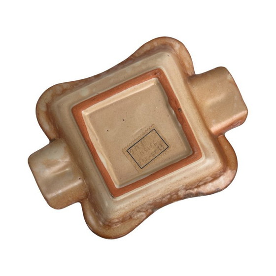 Image 1 of Cenicero de cerámica Fat Lava, firmado, Alemania, años 70.