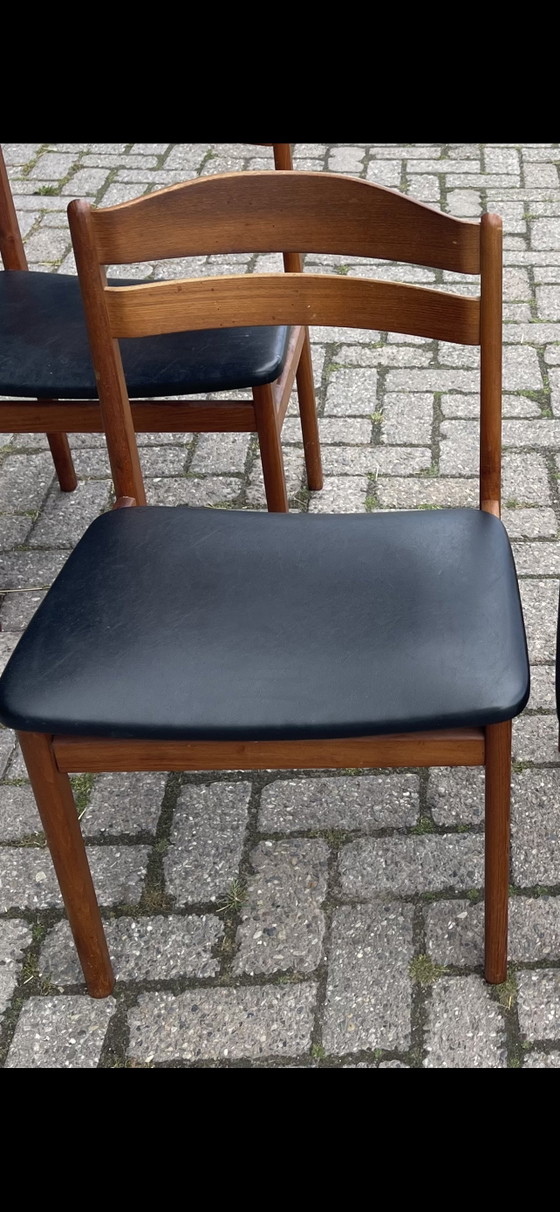 Image 1 of Set of four dining chairs — Boltinge Stolefabrik, Denmark, ca. 1960s