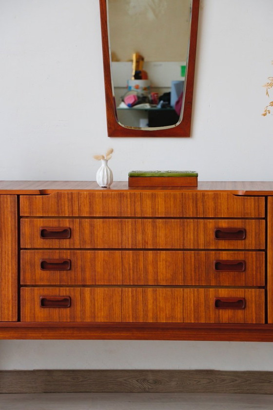 Image 1 of Vintage Teak Sideboard by Beautility | 1960s Design, Restored