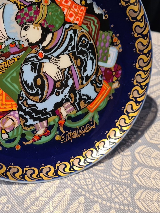 Image 1 of 1x Rosenthal Studio Linie Björn Wiinblad Sinbad der Seefrahrer motif 4.