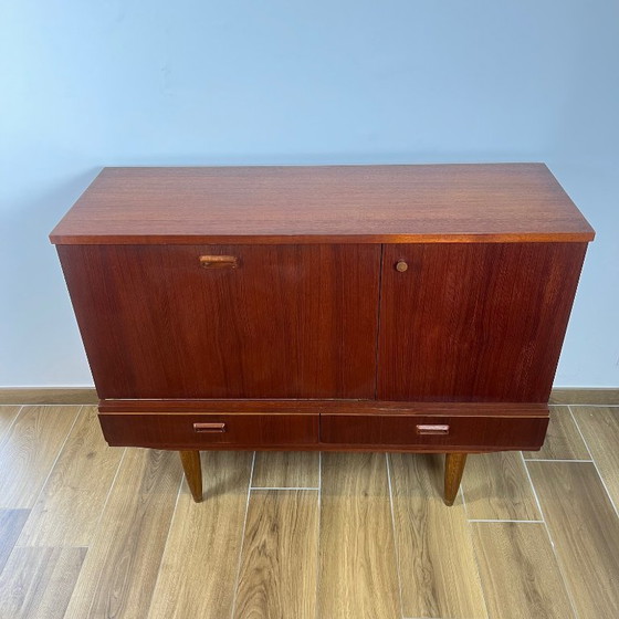 Image 1 of Scandinavian style sideboard/bar cabinet, 1960/70 MCM