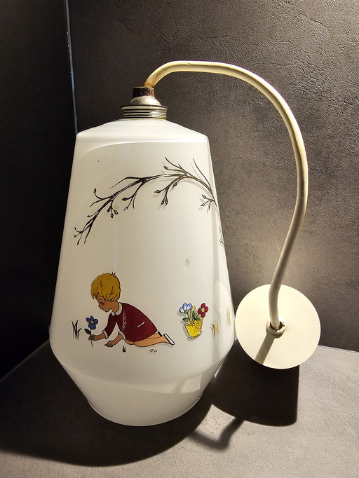 1950s lamp for a child's room, France