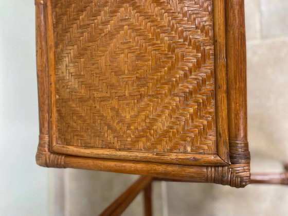 Nest of tables in rattan – Side tables, Wicker, Vintage (photo 13 of 19)