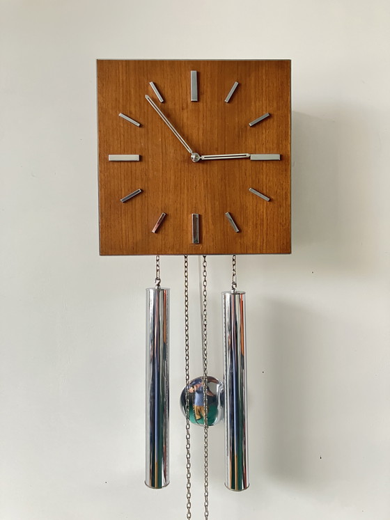 Image 1 of Junghans Wandklok Bauhaus style