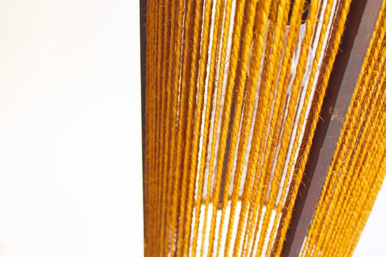 Image 1 of 1 lámpara colgante grande danesa de sisal de mediados de siglo de Temde 