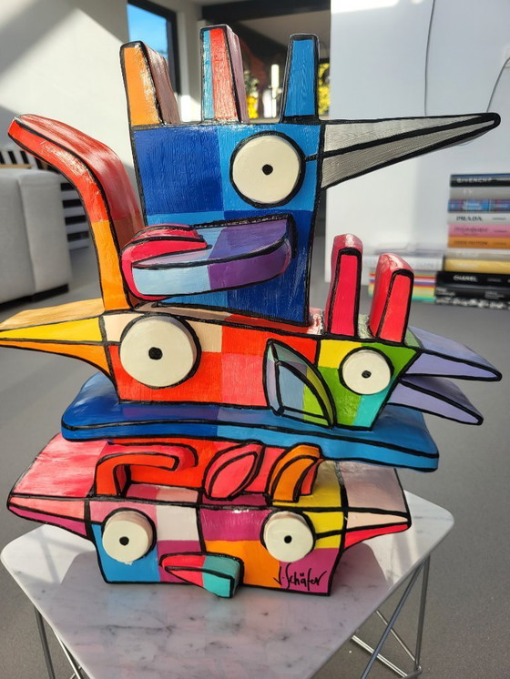 Image 1 of Totem Silber XXL - Jacqueline Schafer