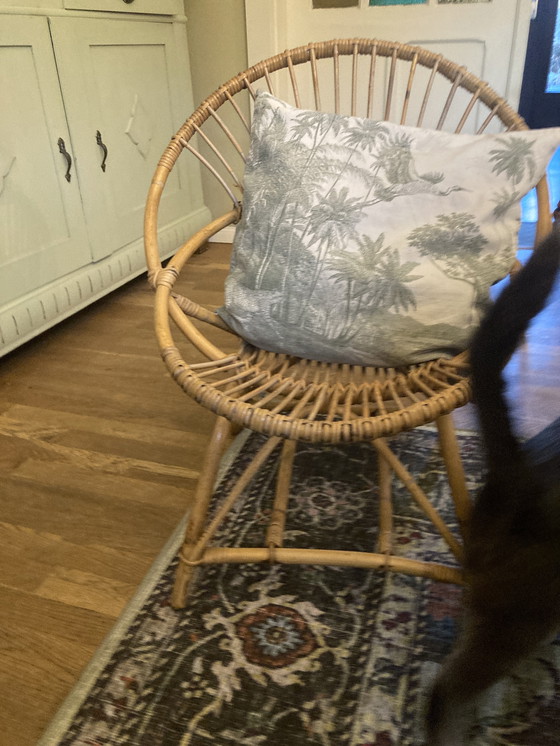 Image 1 of 60er Bambus Sessel vintage origineel - Franco Albini