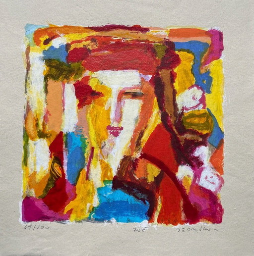 Serigrafía de Marta Jedrysko - Zoë