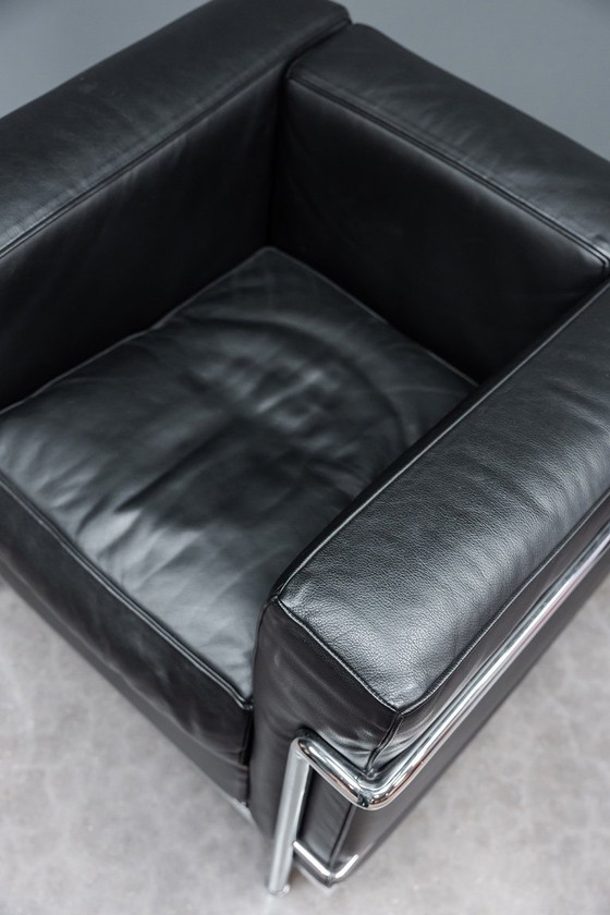 Image 1 of Corbusier LC2 stoelen 2x