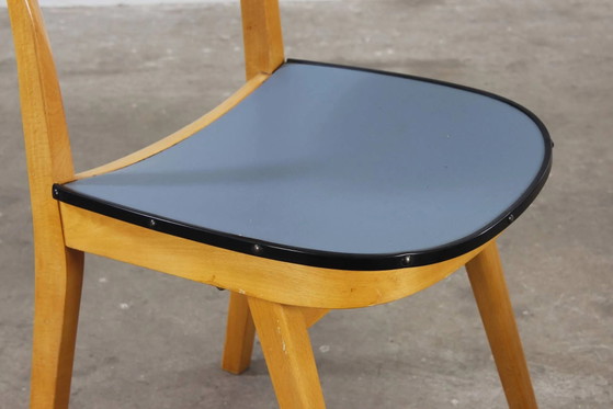 50s kitchen chairs 2-piece set rockabilly vintage design – Dining chairs, Wood (photo 9 of 11)