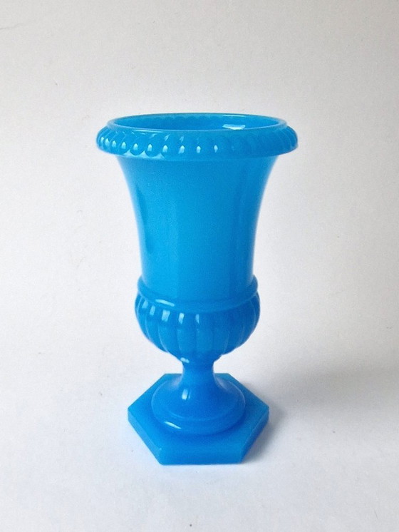 Image 1 of Lindshammar - Opaline vase "Antik" by Gunnar Ander