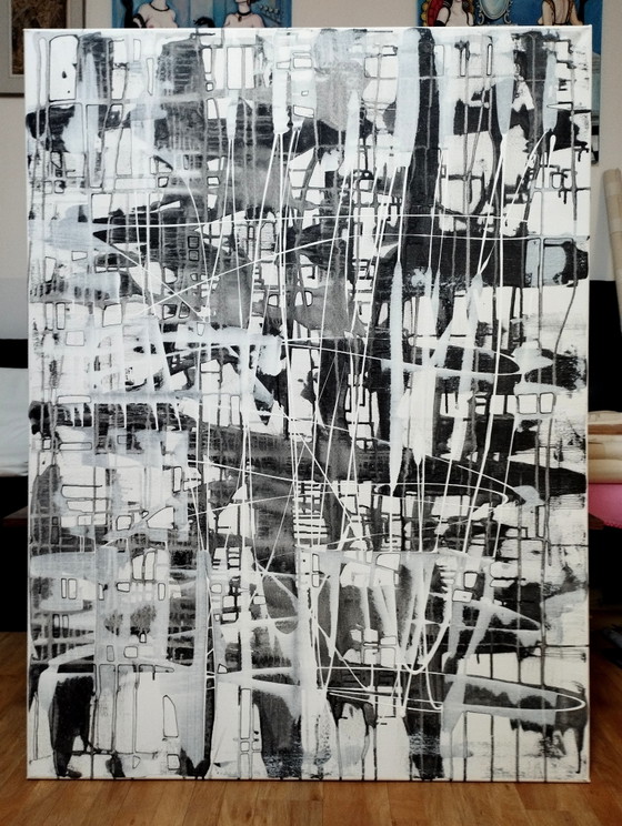 Image 1 of Natia Antadze Abstract Composition XXL
