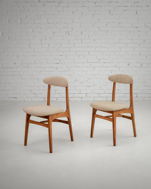 4er-Set polnischer Vintage-Stuhl Modell 200-190 von Rajmund Hałas (1960er Jahre)