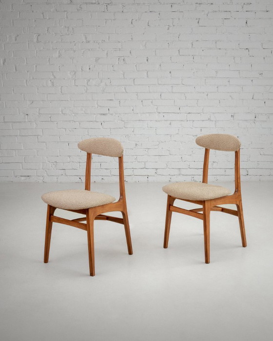 Image 1 of Set of 4 Vintage Polish Chair Model 200-190 by Rajmund Hałas (1960s)