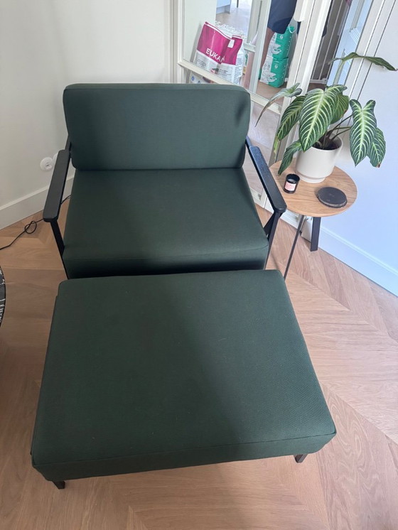 Image 1 of Studio Henk Co Lounge Chair + Ottoman 