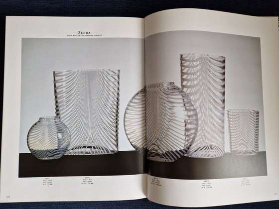 Image 1 of Kosta Boda - Large Size Zebra Vase by Bertil Vallien - Signed