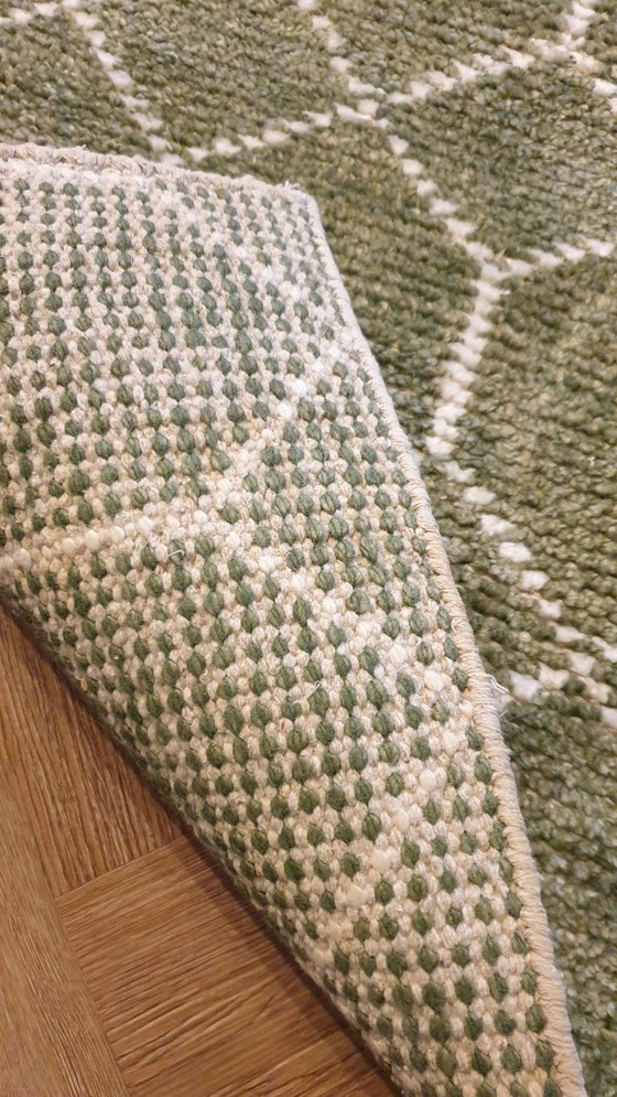 Image 1 of Rug from Brinker, Laatz army green
