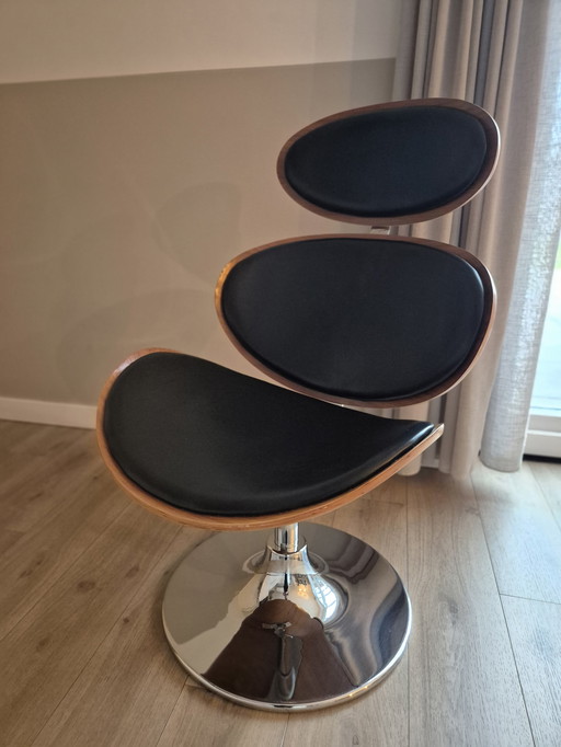 Fauteuil lounge Dan-form Curve.