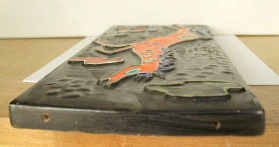 Ruscha Keramik Wall Panel – 'Pferd' (1960s/'70s) – Wall decoration, Ceramic (photo 11 of 11)