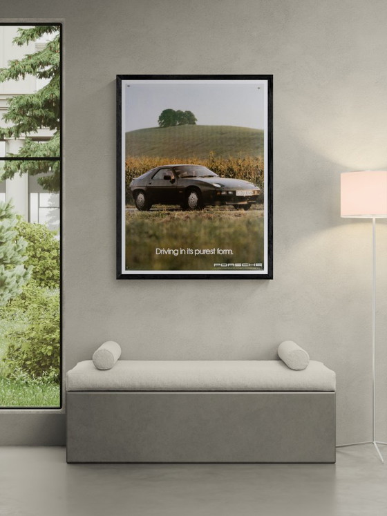 Image 1 of Porsche Driving allo stato puro – 1979 – Poster originale Porsche vintage di Werbeagentur Strenger – Vintage – 102x76 cm